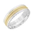 Low Dome Flat Edge Carved Wedding Band 11-WV8726WY7-G.00 Supply