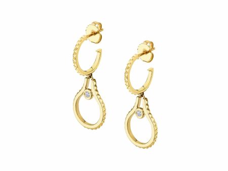 Mini Signature MM Tetra Earrings ER374 Online Hot Sale