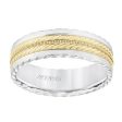 Low Dome Flat Edge Carved Wedding Band 11-WV8726WY7-G.00 Supply