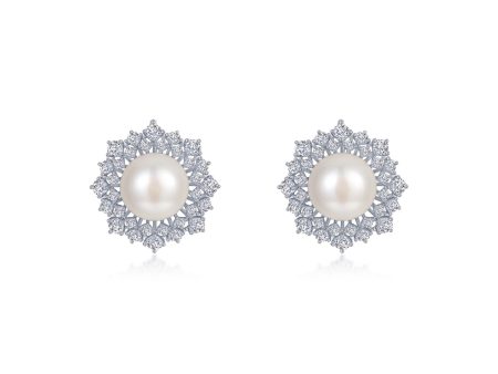 Lafonn Classic Pearl Earring E0572PLP00 For Sale