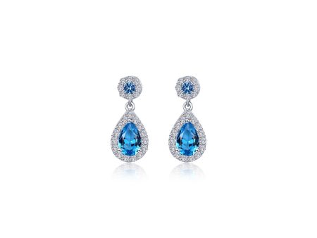 Lafonn Classic Blue Earring E0590SBP00 Fashion