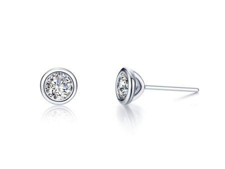 Lafonn Classic Round Diamond Earring E0582CLP00 For Discount