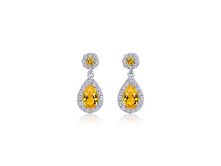 Lafonn Classic Citrine Earring E0590CAP00 Supply