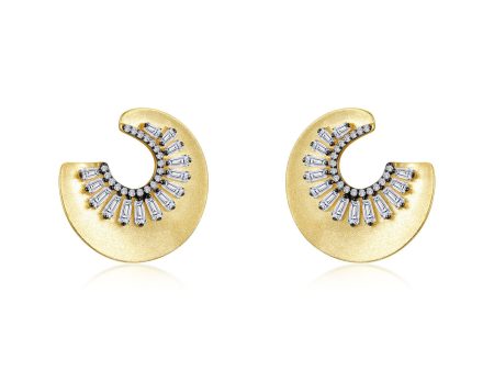 Lafonn Lafonn Gold Club Diamond Earring E0573CLT00 Fashion