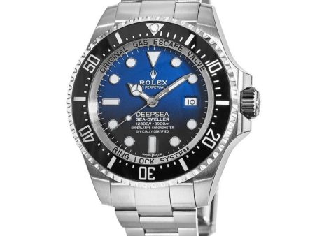 Rolex  Sea-Dweller DEEPSEA D-Blue Dial James Cameron s Edition Men s Watch M126660-0002 Online now