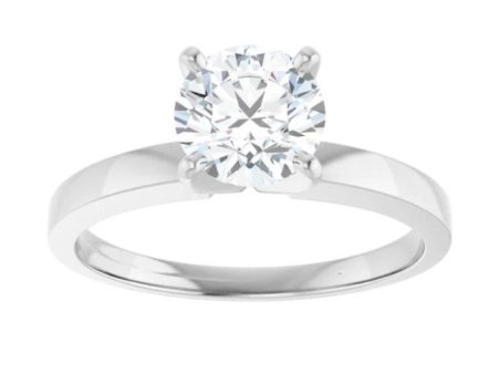 Lab-Grown 1 Carat Solitaire Diamond Ring Supply