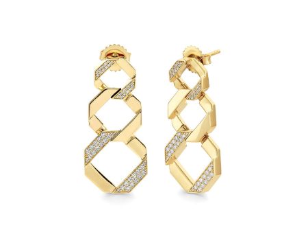 Octave Chain Link Drop Earrings Online