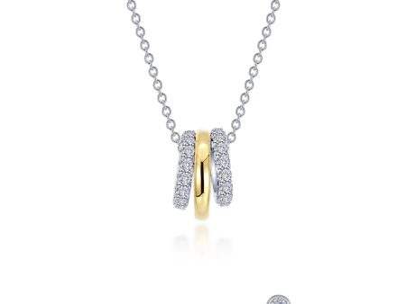 Lafonn Classic Diamond Necklace N0310CLT20 For Cheap