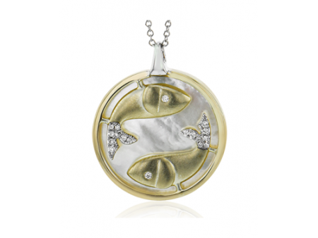 Zeghani Zodiac Signs Constellation Necklace Pisces-y Online Sale