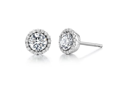 Lafonn Birthstone April Diamond Earring BE001DAP00 For Cheap