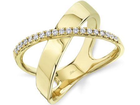 0.19CT DIAMOND BRIDGE RING SC55011770 on Sale