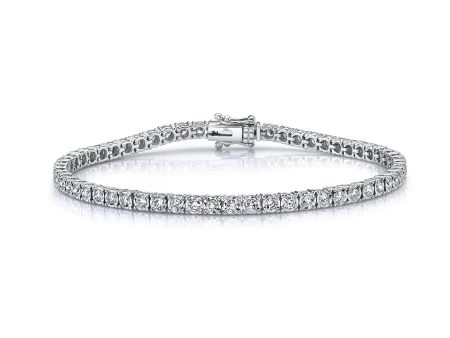 2.02CT DIAMOND TENNIS BRACELET SC55002330 on Sale