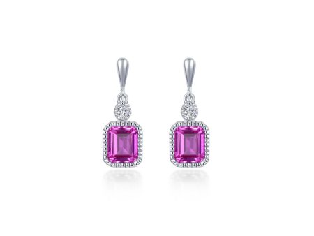 Lafonn Birthstone Emerald October Tourmaline Earring BE007TMP00 Online Sale