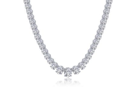 Lafonn Classic Diamond Necklace N0316CLP16 Fashion