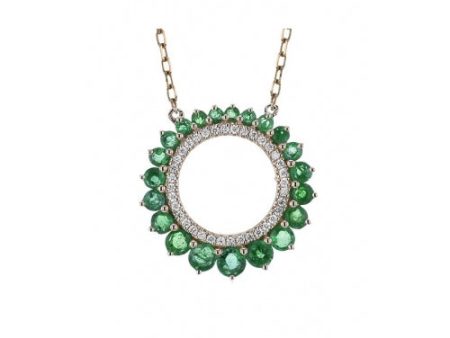 Zeghani Precious Stones Necklace Zp1274-r on Sale