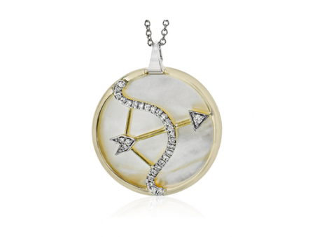 Zeghani Zodiac Signs Constellation Necklace Sagittarius-y on Sale