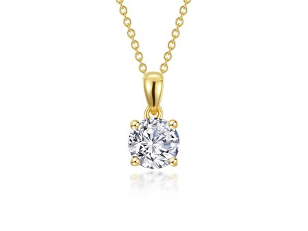 Lafonn Classic Round Diamond Necklace N0307CLG20 Fashion