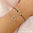 0.07CT DIAMOND LOVE KNOT CIRCLE BRACELET SC55012775 Fashion