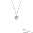 Lafonn Classic Round Diamond Necklace N0314CLP16 Hot on Sale