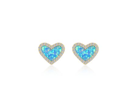 Lafonn Classic Blue Blue Opal Earring E0607BOG00 Online