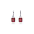 Lafonn Birthstone Emerald January Garnet Earring BE007GNP00 For Discount