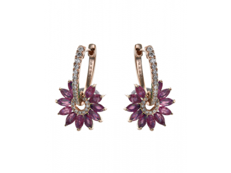 Zeghani Earrings Ze859-r Fashion