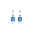 Lafonn Birthstone Emerald December Blue Topaz Earring BE007BTP00 Supply