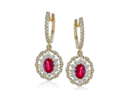 Zeghani Earrings Ze680-R Online Hot Sale