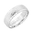 Low Dome Round Edge Carved Wedding Band  11-WV8727W7-L.00 Cheap