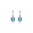 Lafonn Birthstone Emerald March Aquamarine Earring BE007AQP00 For Discount