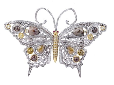 Dreaming in Color Butterfly Brooch P185 Discount